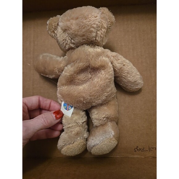 Build A Bear BABW 7.5 " Teddy Caramel Brown Plush Stuffed Animal Toy Vintage - Picture 2 of 3
